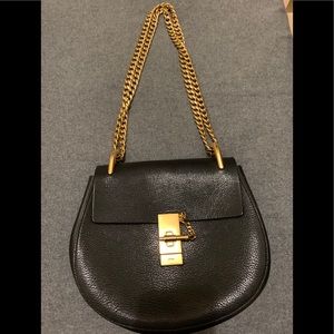 Authentic Chloe drew handbag double chain